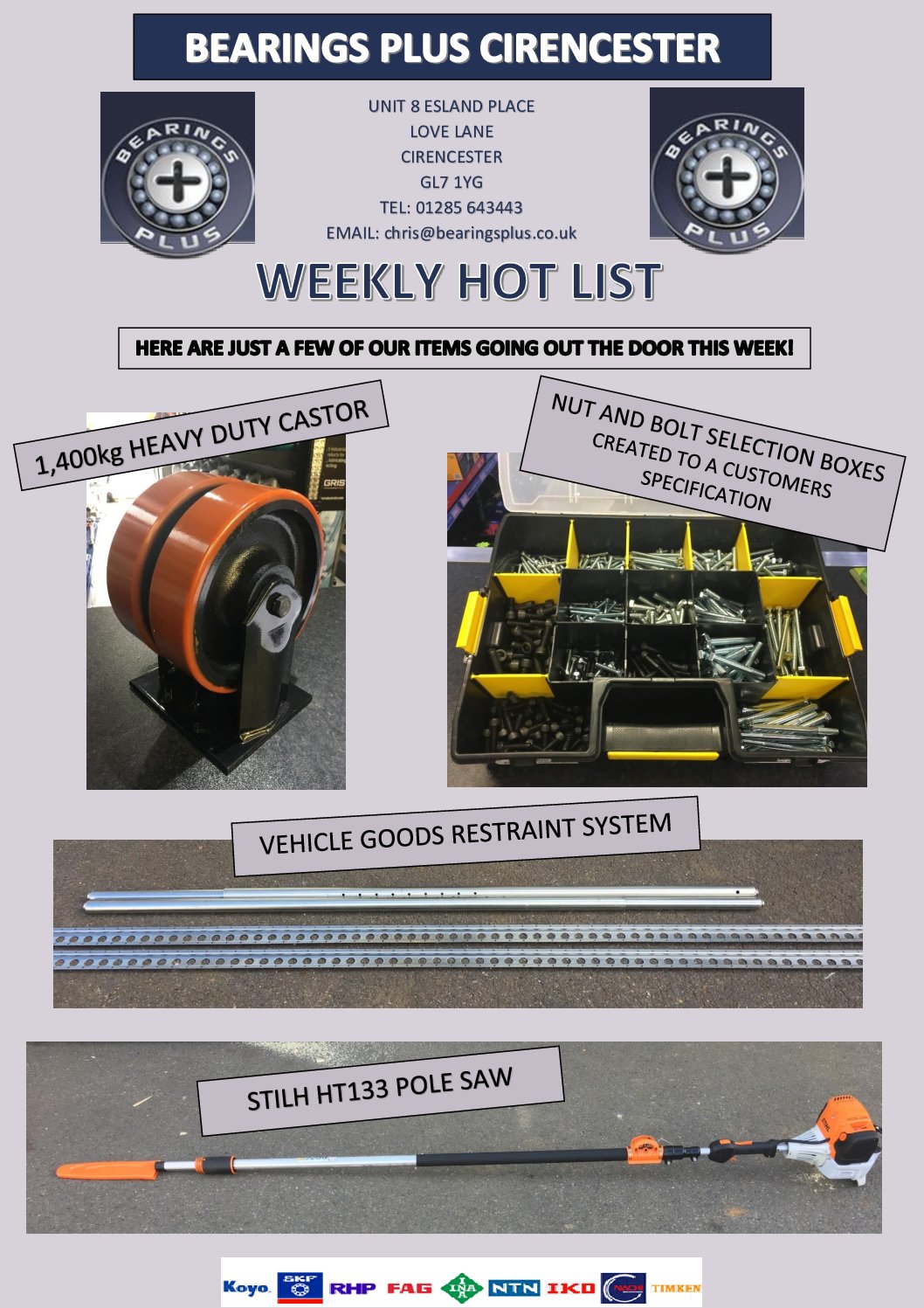 Products Bearings Plus